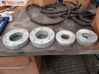 15 x Galv Pipe Rings