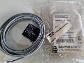 Baumer Diffuse Photoelectric Block Sensor, New