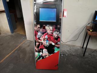 Mobile Retail Event Kiosk w/ LCD Touch Screen Monitor