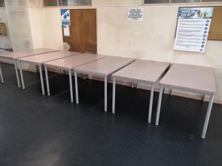 6x Standard Tables for Cafe or Office