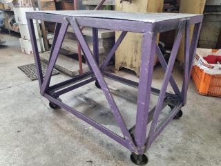Heavy Duty Mobile Table Trolley