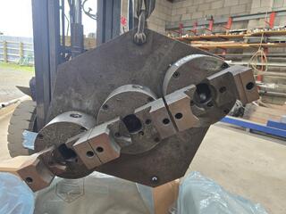 3 Chucks Mounted on Plate