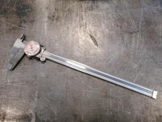 Mitutoyo Type 505-628 Analog Imperial 12" Vernier Caliper