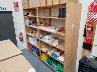 Lundia Wooden Shelving Assembly
