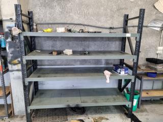 Steel Industrial Shelving Assembly