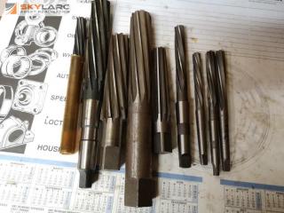 9x Assorted Milling Reamers