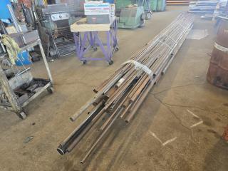 Large Lot of Tube Steel - Multiple Sizes and Diameters