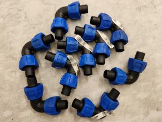 9 x LDB20 20mm Bend