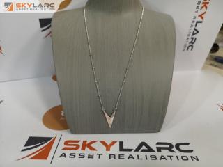 Sterling Silver Arrow Necklace Pendant by Pam Kerr