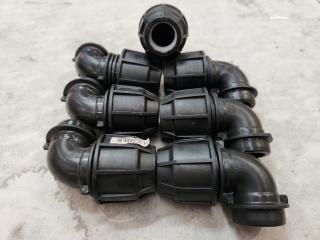 7 x MDFE25 Elbows