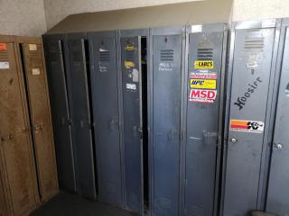 6-Door Steel Personnel Locker Unit