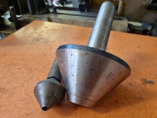 2x Live Cone Lathe Centres