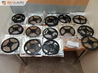 Large Lot of LED Strip Lights