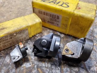 3x Sandvik Coromant Indexable Boring Heads