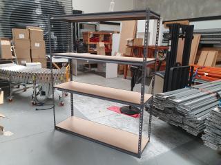 4 Tier Warehouse Shelving
