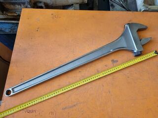 Irega Heavy Duty Adjustable Wrench, 750mm x 78mm