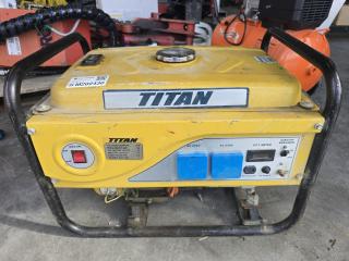 Titan Portable Petrol Generator 7.0hp
