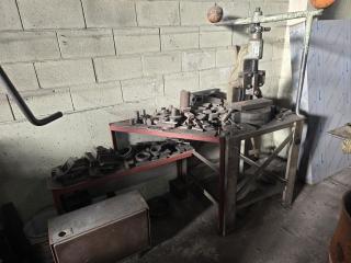Fly Press on Table