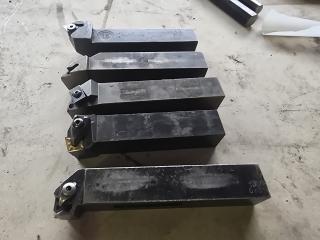 5 x Lathe Turning Tools