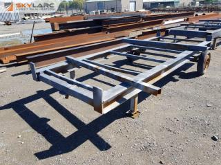 Heavy Duty Painting Yard Trolley