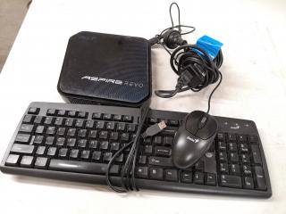 Acer Aspire Revo R3700 Ultra Slim Desktop Computer w/ Keyboard & Mouse