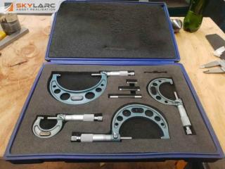 0 - 100mm Micrometer Set