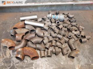 Larger Lot of Pipe Fittings