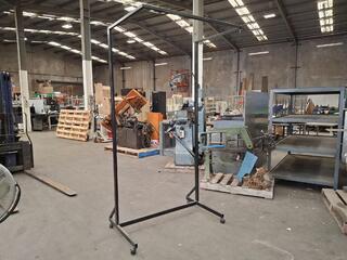 Mobile bench frame