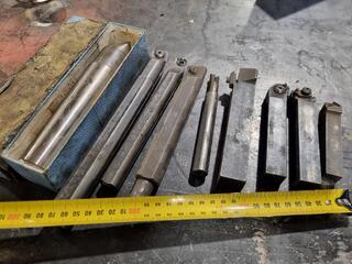 Assorted Kathe Turning Tools, Boring Bars, Dead Centre