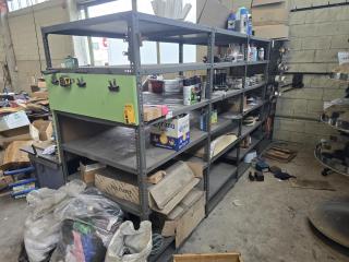 Dexion Shelving and Contents
