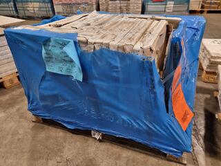 104x Rectified Porcelain 600x600mm Tiles
