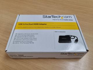 StarTech USB 3.0 to Dual HDMI Adapter