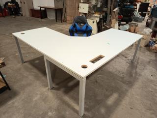 L-Shaped Desk and Chair