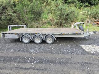Ifor Williams Triple Axle Flat Deck Trailer