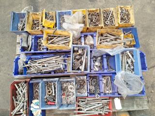 Pallet of Bolts and Hardware 