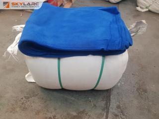 Bale of 10 New Blue Polarfleece Blankets