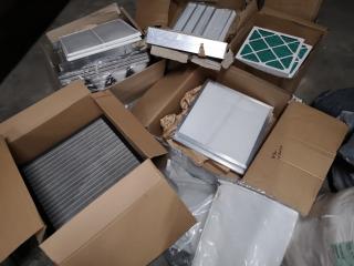 Assorted Lot of Commercial Ventilation System Air Filters