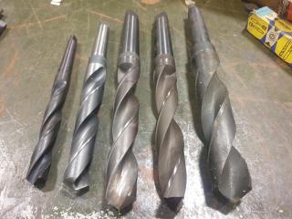 5 x Large Drill Bits