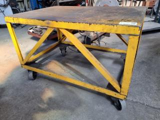 Heavy Duty Steel Table Trolley