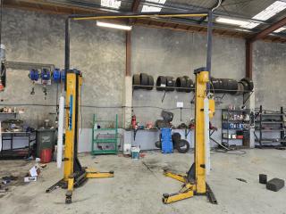 TEC Two Post Car Hoist