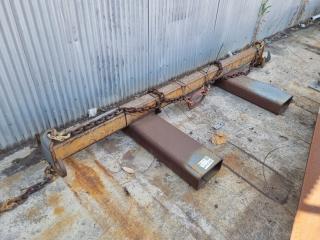 Forklift Mounted Lifting Beam 