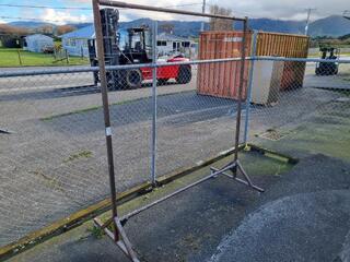 Mobile Heavy Duty Welding Screen Frame