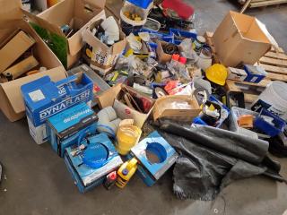 Assorted Building Supplies, Fastening Hardware, & More