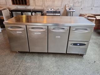 Mercatus Three Door Under Bench Fridge 