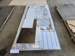 Architectural Pallet Sample Materials Mixed Finishes