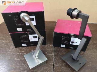 3x Stylish Momo Flexible Wall Mount Lamp Units by Astro, New