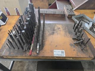 Rack of Reamers and Counterbores