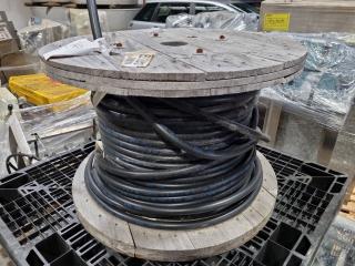 Large Spool of Aluminium Electrical Cable
