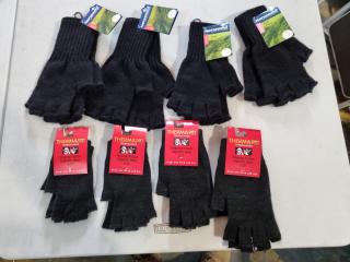 Norsewear & Therma Dry Gingerless Gloves, 8x Pairs