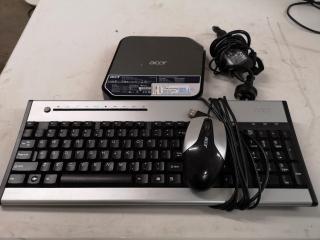 Acer Veriton N280G Ultra Slim Desktop Computer w/ Keyboard & Mouse